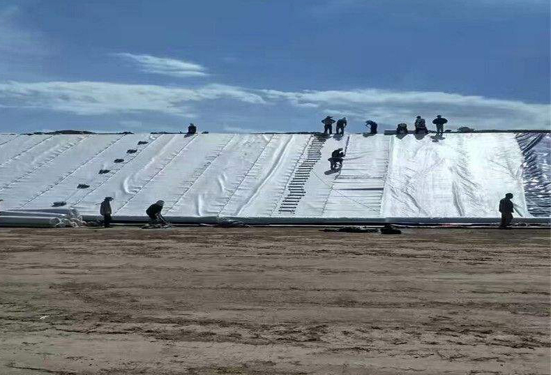 水庫施工要點(diǎn):鋪蓋土工膜最好的防滲措施